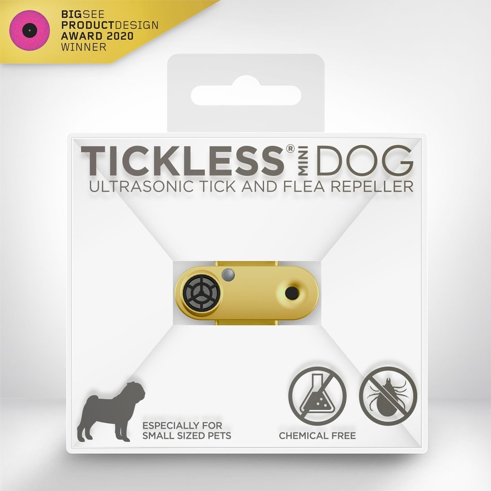 Tickless Mini Dog (zlatý)