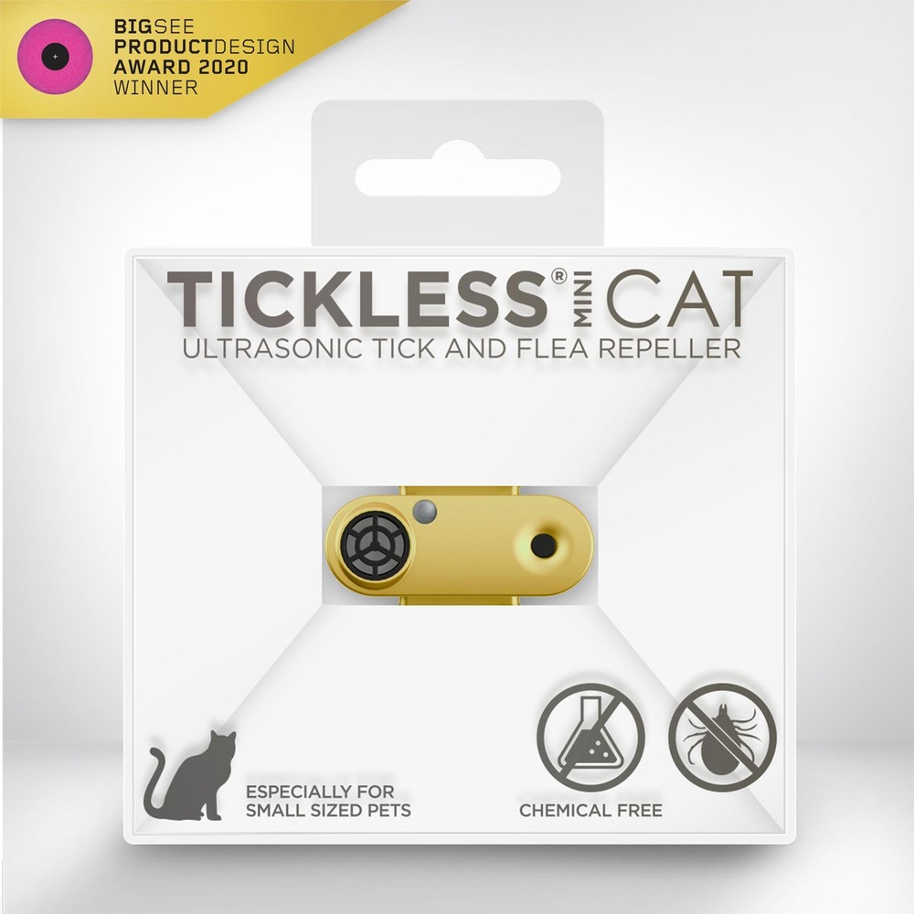 Tickless Mini Cat (zlatý)